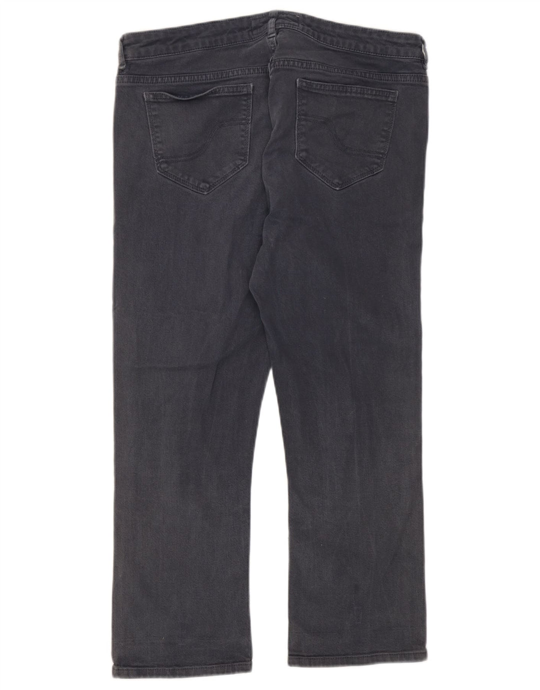 Fat Face Jean court pour femme UK 12 Medium W32 L22 Gris Coton