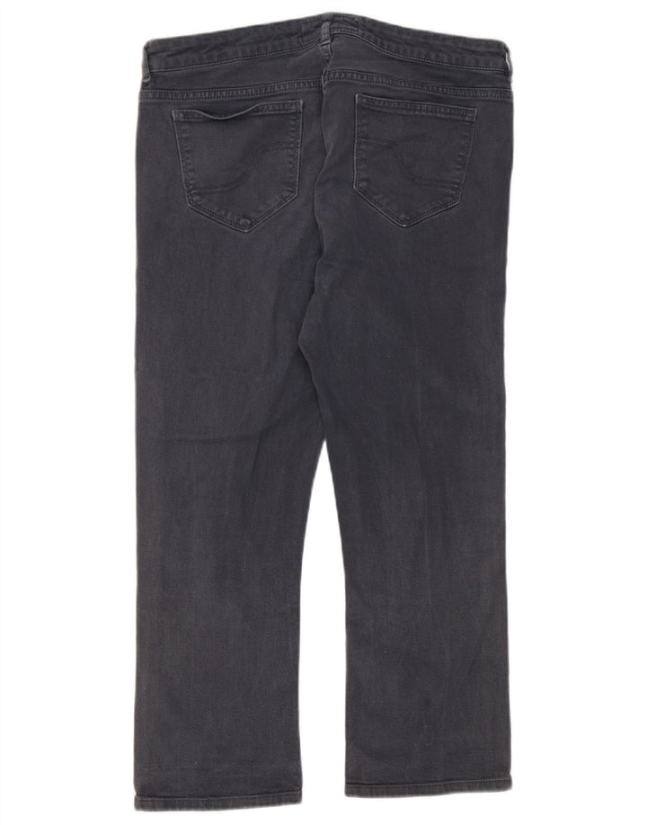 Fat Face Jean court pour femme UK 12 Medium W32 L22 Gris Coton