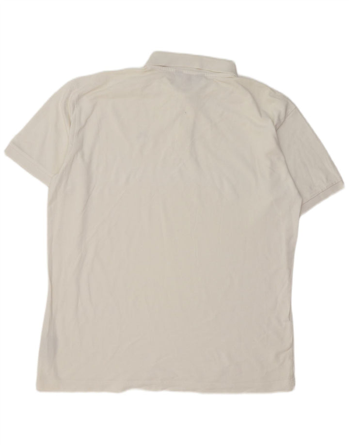 Kappa Polo Homme 2XL Blanc Coton