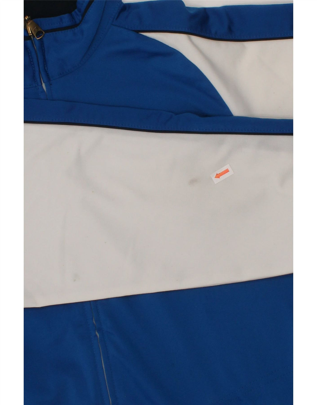 CHAMPION Boys Tracksuit Top Jacket 11-12 Years Large Blue Colourblock Vintage Champion and Second-Hand Champion from Messina Hembry 