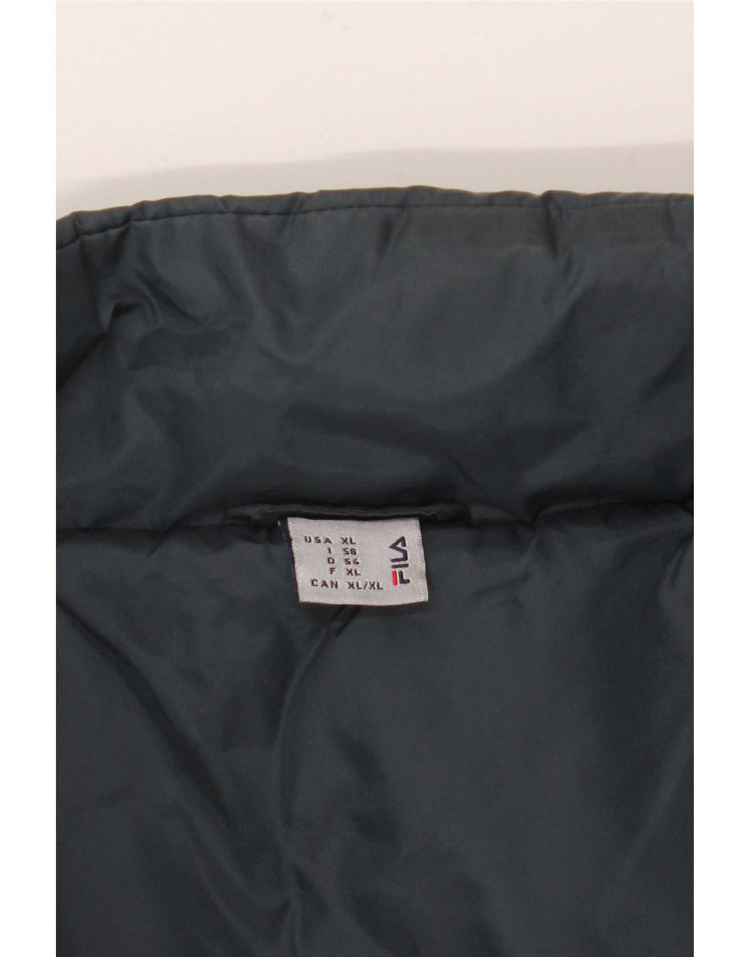 Fila Veste matelassée homme IT 56 XL bleu marine colour block