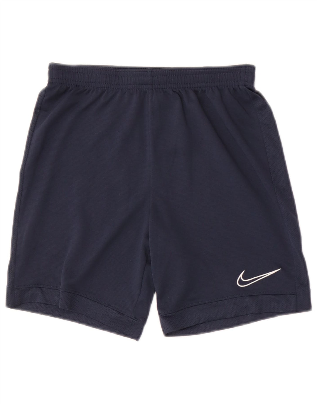 Short de sport Nike Dri Fit pour garçon 10-11 ans Bleu marine moyen Polyester