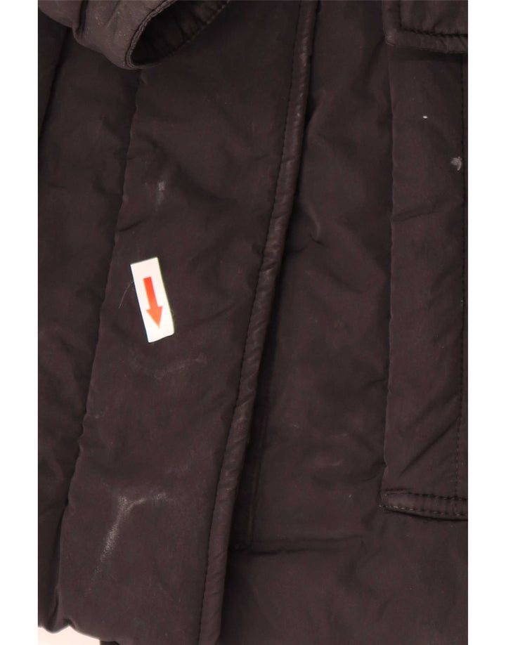 Refrigiwear Manteau rembourré pour femme UK 44 Large Noir Polyamide
