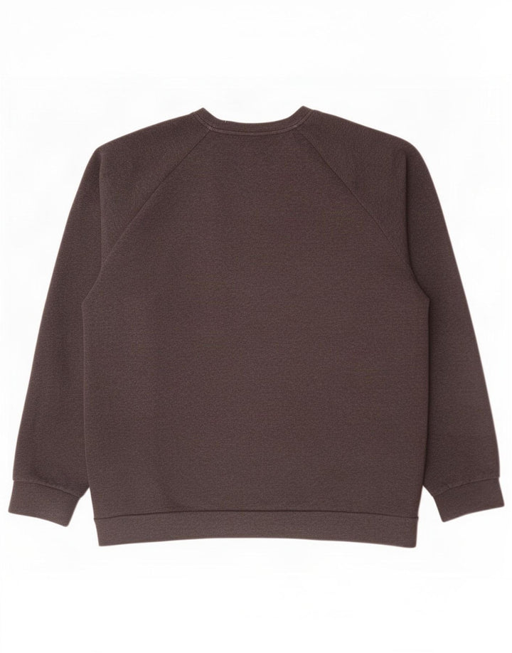 Adidas Sweat-shirt pour homme en coton gris 2XL