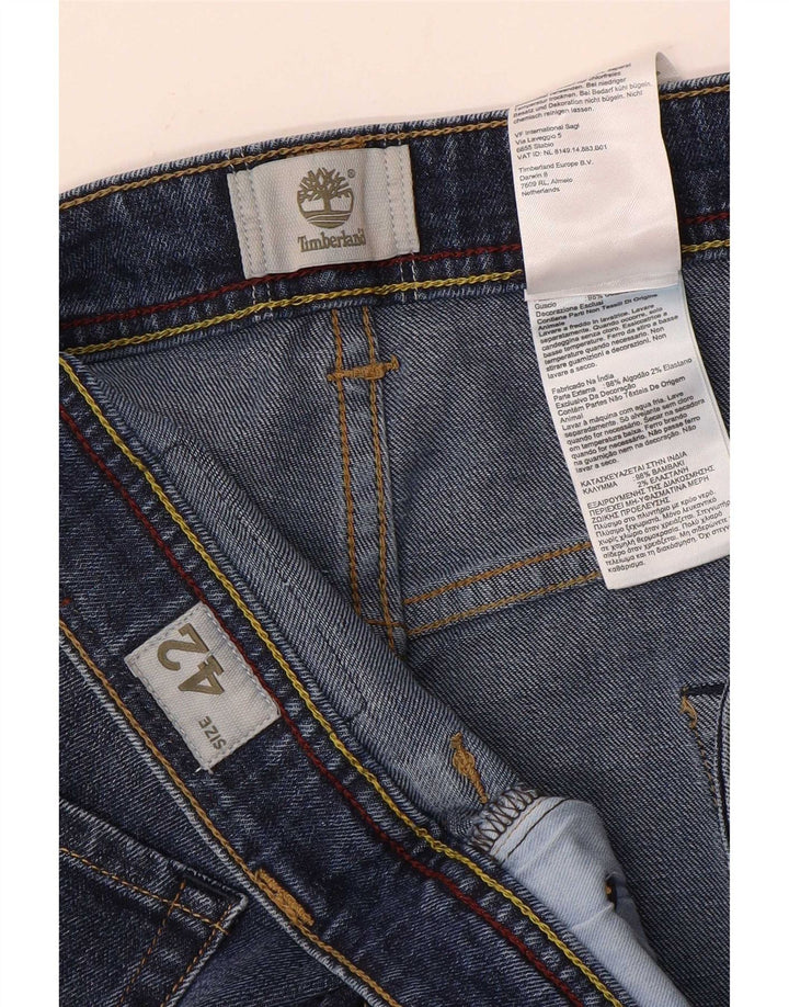 Timberland Jean droit homme W42 L32 bleu coton
