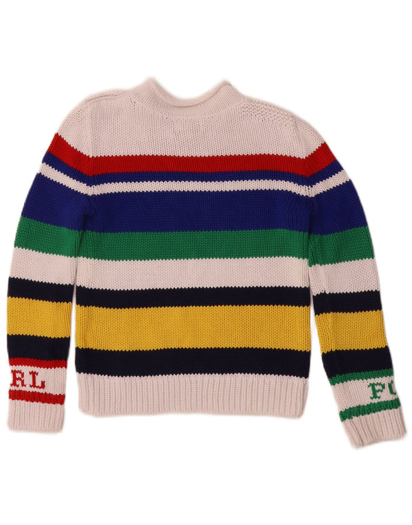 Polo Ralph Lauren Pull à col roulé pour garçon 6-7 ans Petit Multicolo