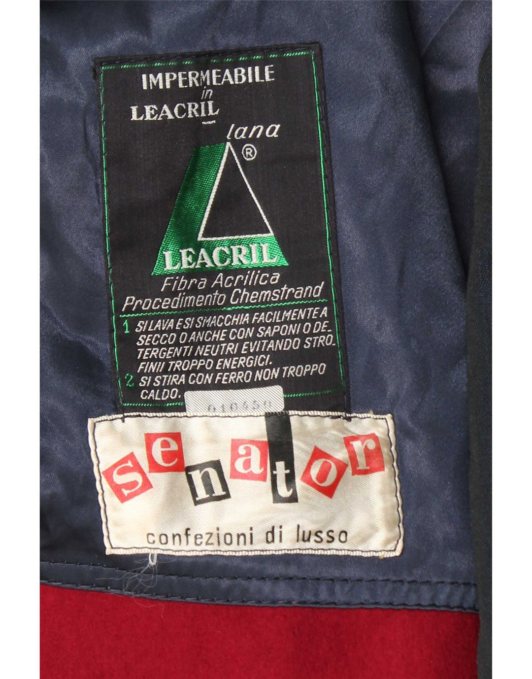 Senator Manteau pour homme UK 38 Laine bleu marine moyen