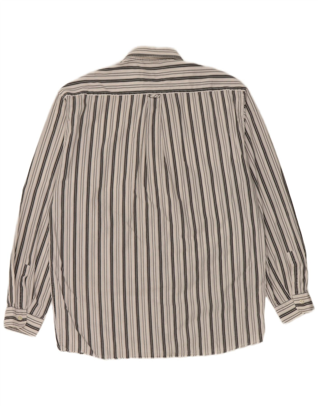 Chemise Homme Vintage Grande Rayée Blanche