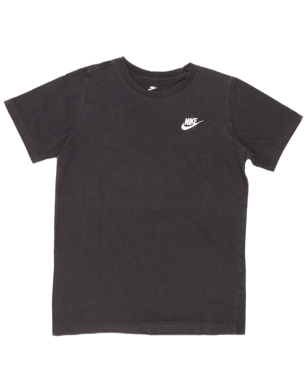 Nike Garçons T-Shirt Top 12-13 ans Grand Noir Coton