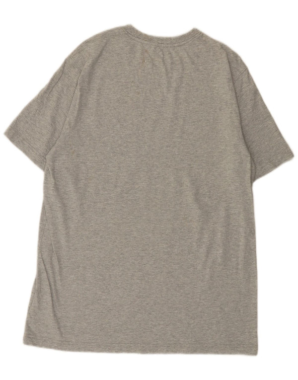 Champion T-Shirt Graphique Homme Grand Gris Moucheté Coton