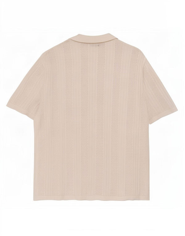 Chemise À Manches Courtes Homme Zara Homme Blanc Moyen Coton