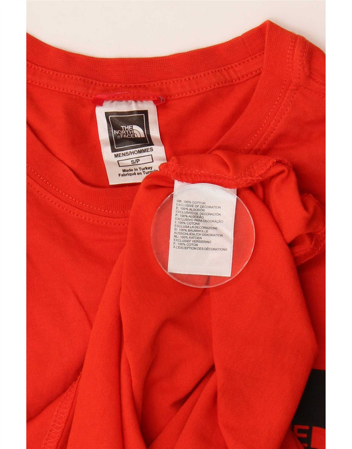 The North Face T-Shirt Homme Haut Petit Rouge Coton