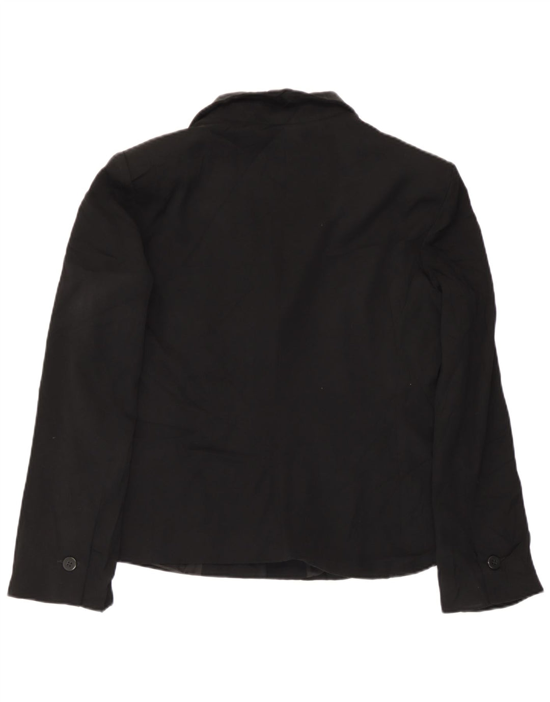 Giorgio Armani Veste blazer à 2 boutons pour femme UK 14 Noir moyen