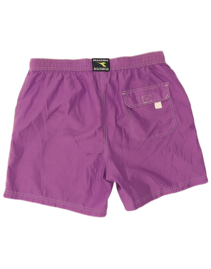 Diadora Short de bain homme grand violet polyester