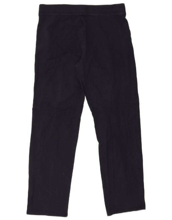 Marks & Spencer Pantalon de survêtement pour femme UK 14 Large Bleu marine Coton