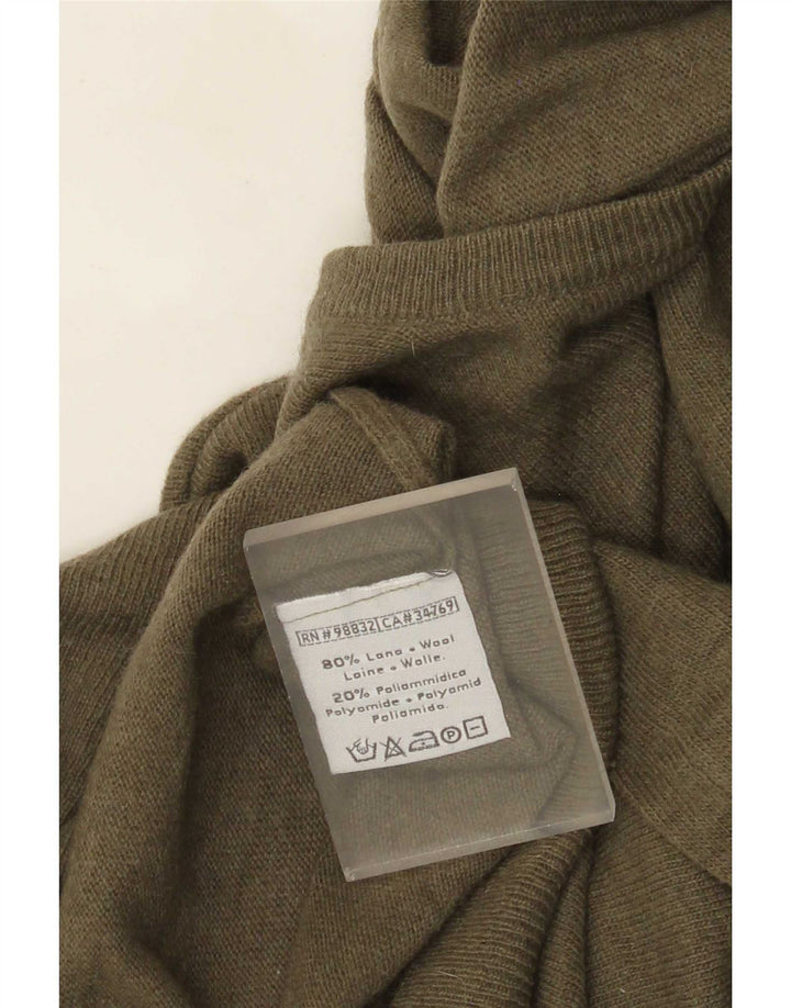 Kappa Pull à col rond pour homme 3XL Kaki Laine