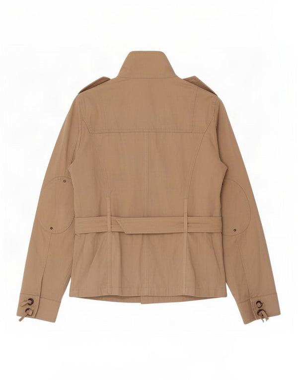 Marella Veste militaire pour femme UK 12 Medium Beige Coton Sports