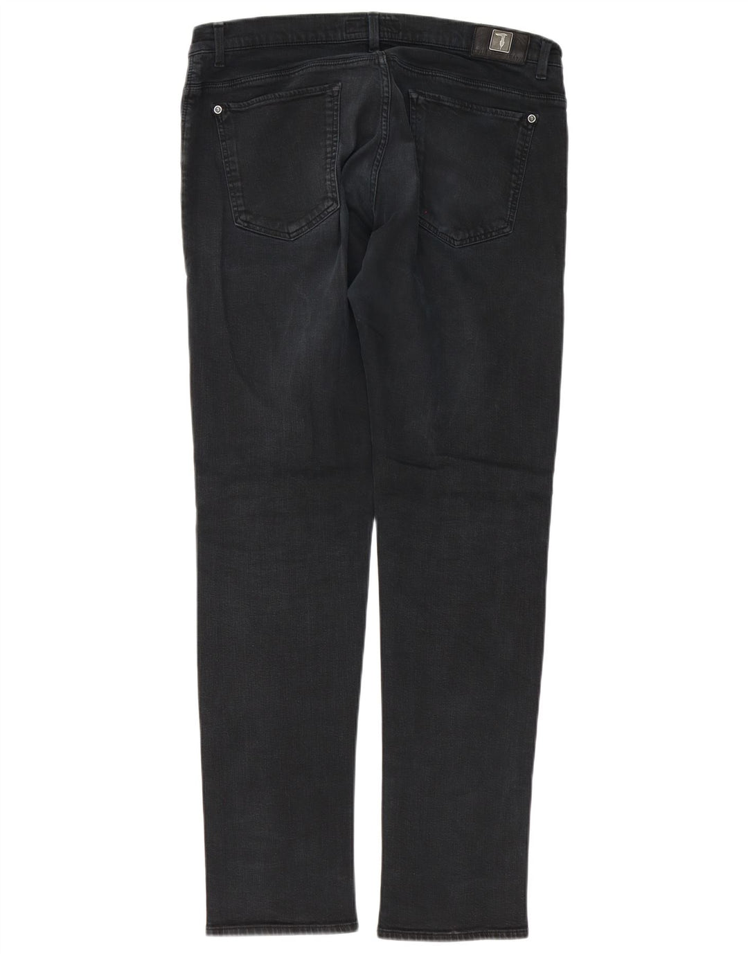 Trussardi Jean Slim W36 L34 Noir Coton Homme