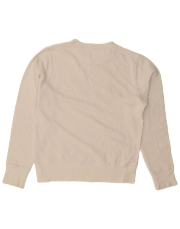Ben Sherman Sweat-shirt graphique pour homme en coton blanc moyen