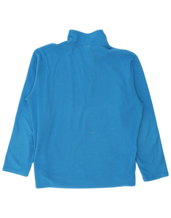 The North Face Pull polaire à col zippé pour homme XL Bleu Polyester