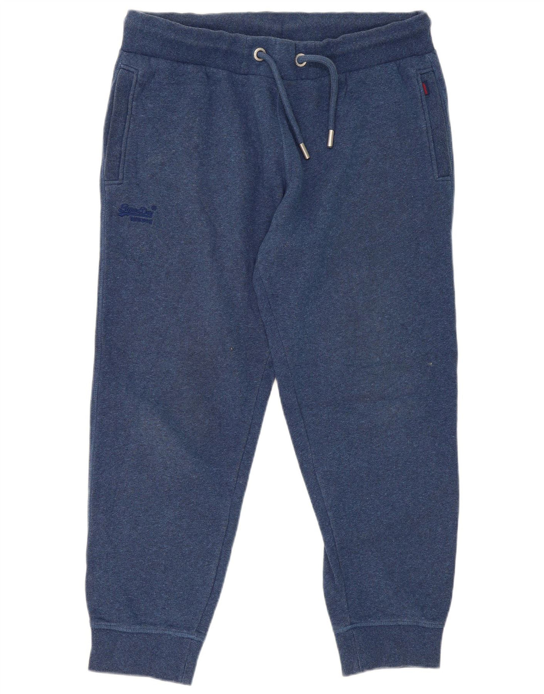 SUPERDRY Pantalon de Survêtement Homme Joggers 2XL Bleu Coton