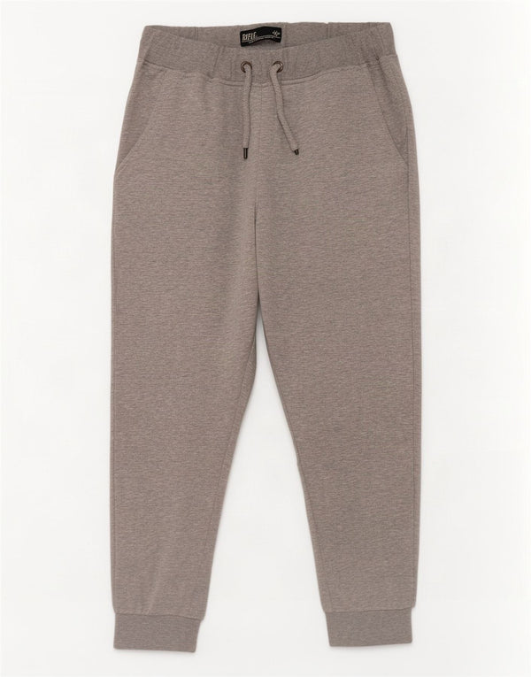 Rifle Pantalon de Survêtement Homme Joggers Large Gris Coton