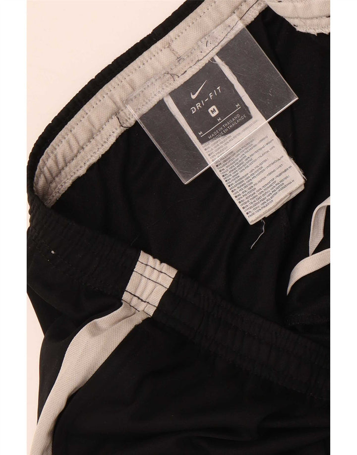Nike Pantalon de survêtement Dri Fit pour homme en polyester color block noir moyen