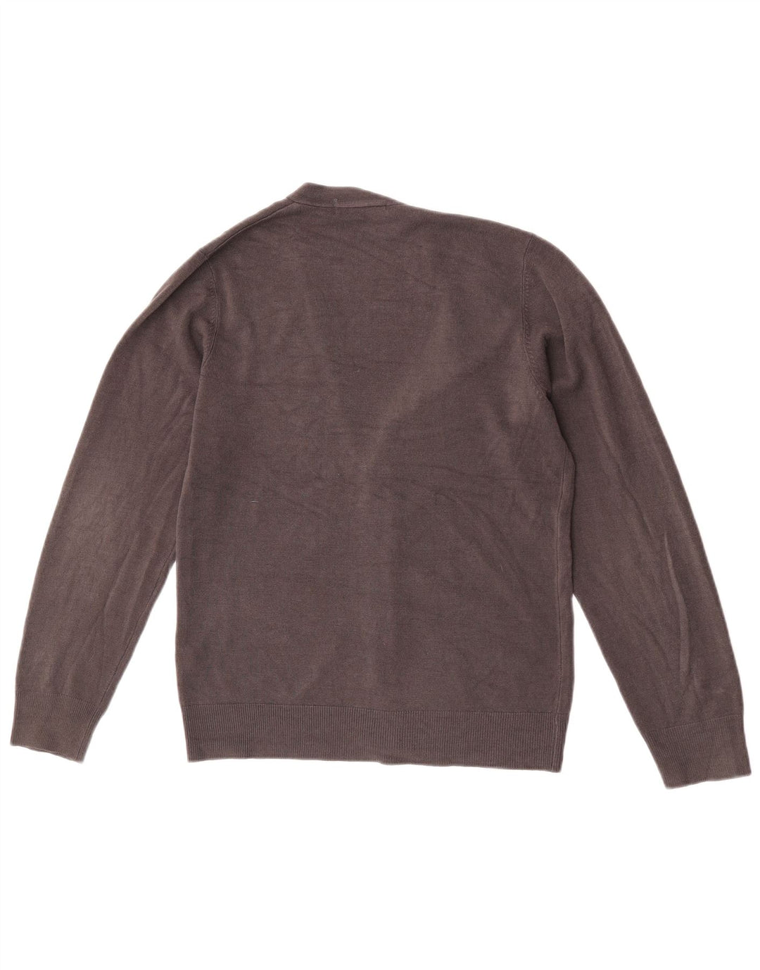 Marks & Spencer Pull Cardigan Homme Petit Gris Acrylique