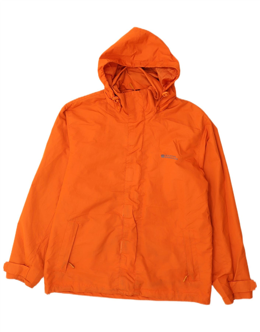 Mountain Warehouse Veste de pluie à capuche pour homme UK 38 Orange moyen Polyester