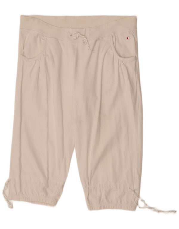 Champion Pantalon de survêtement Capri pour femme UK 18 XL Coton blanc