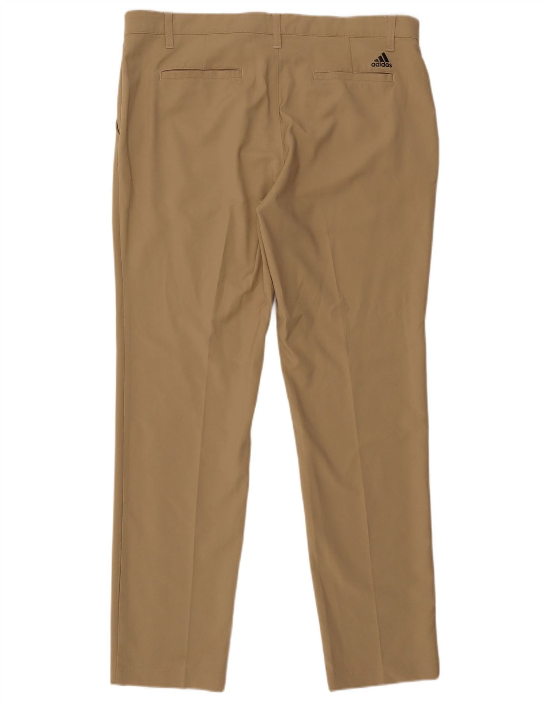 Adidas Pantalon Chino Droit Homme W36 L32 Beige Polyester