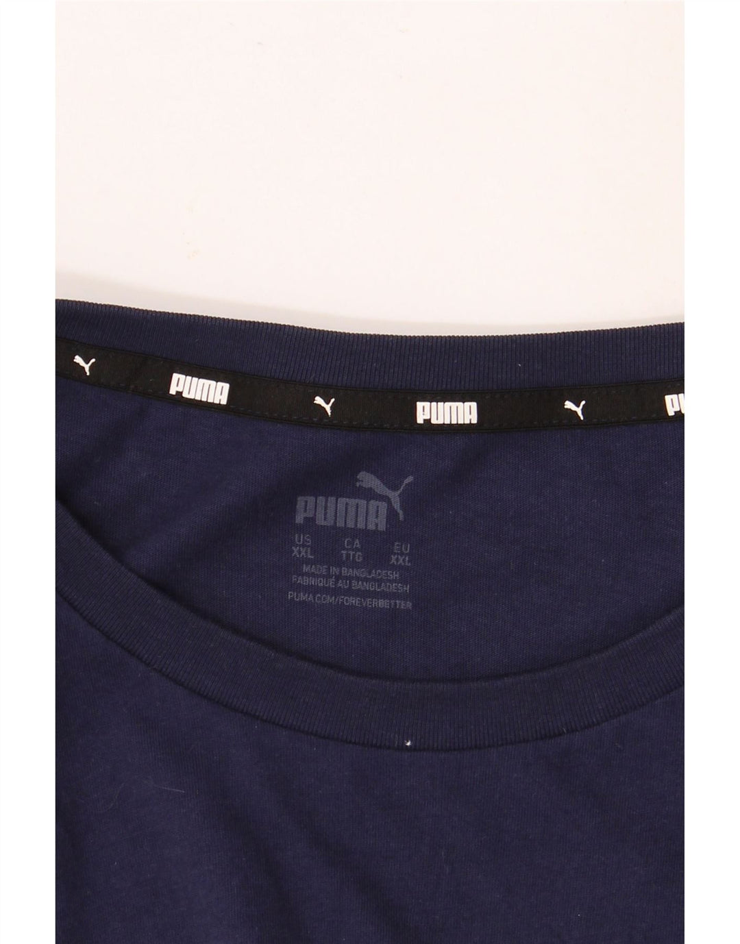 PUMA T-Shirt Graphique Homme 2XL Bleu Marine