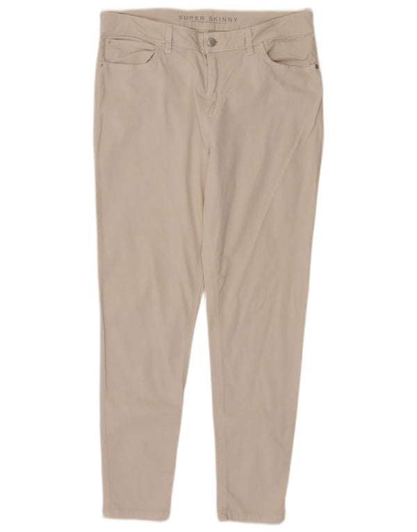 Marks & Spencer Jean skinny pour femme UK 14 Large W34 L28 Coton beige