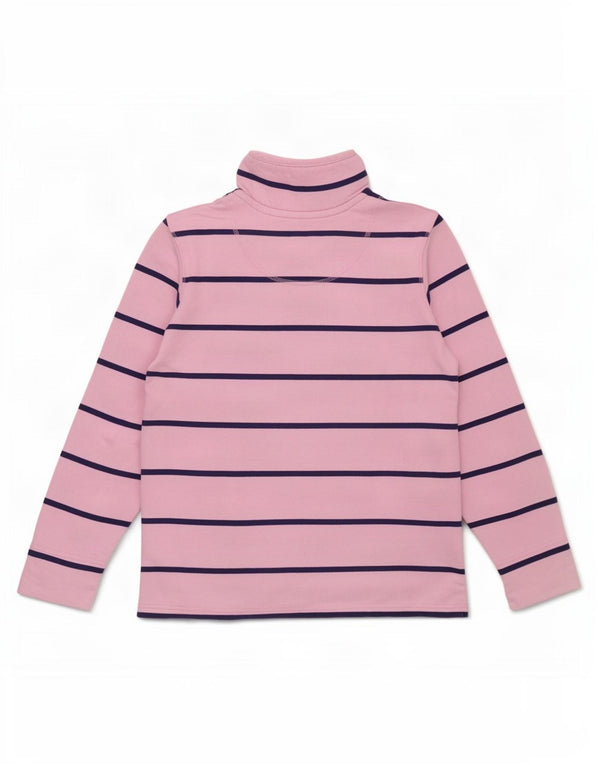 Crew Clothing Sweat-shirt surdimensionné pour femme UK 10 Petit rose rayé
