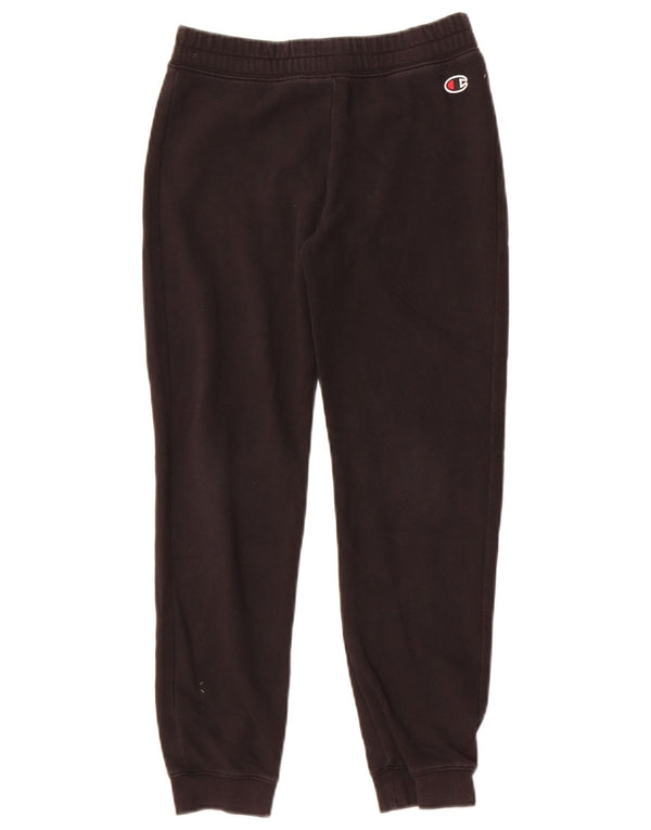 Champion Pantalon de survêtement pour garçon 9-10 ans Noir moyen