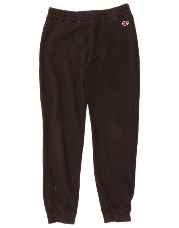 Champion Pantalon de survêtement pour garçon 9-10 ans Noir moyen