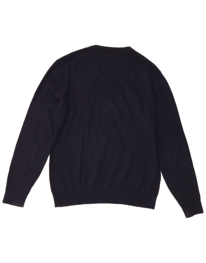 Gant Pull Col V Homme XL Bleu Marine