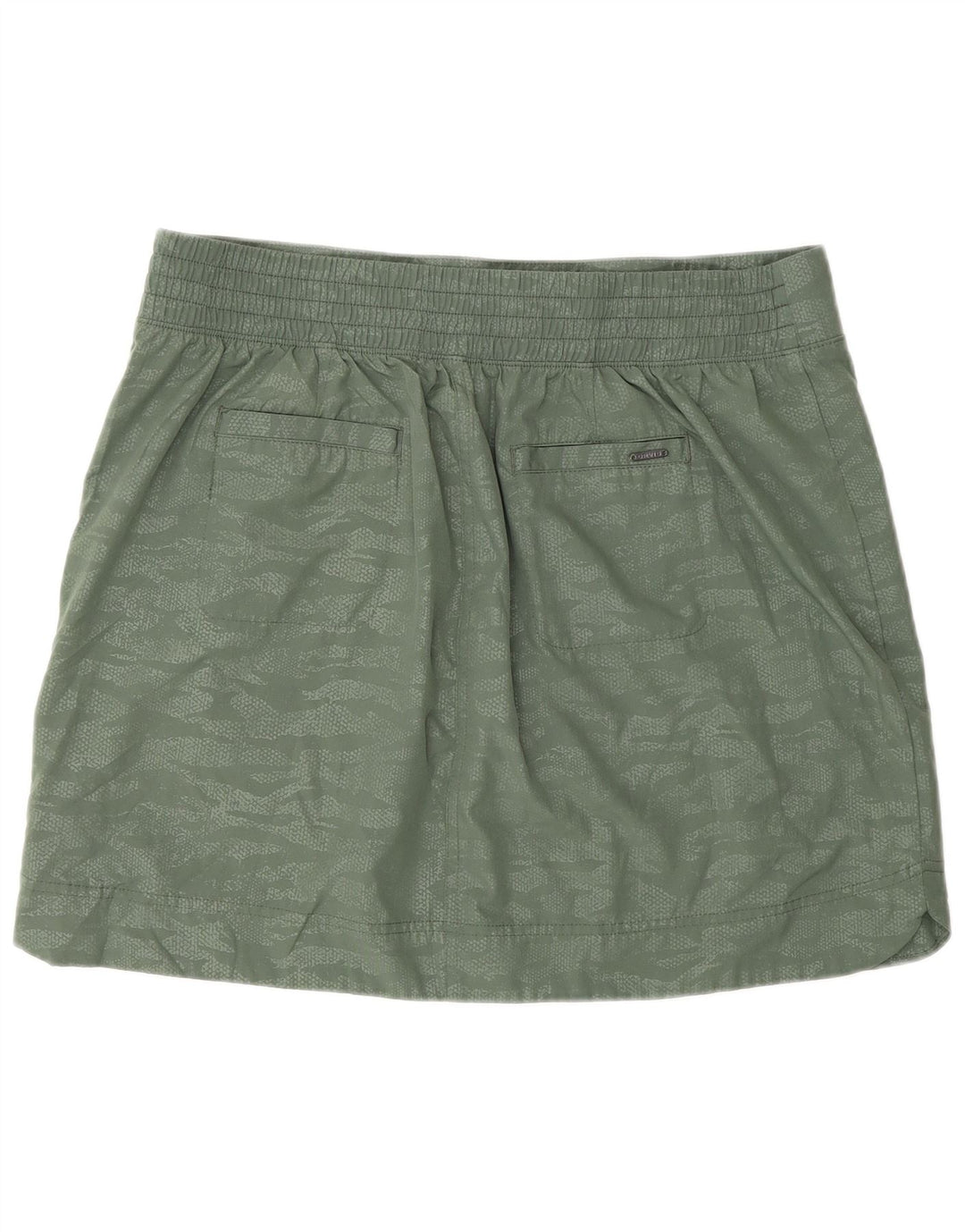 Orvis Jupe-short taille haute pour femme UK 18 XL Vert Camouflage Polyester