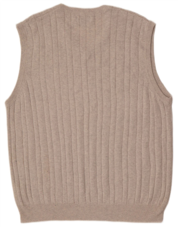 Marks & Spencer Débardeur coupe classique pour homme en coton gris Taille L