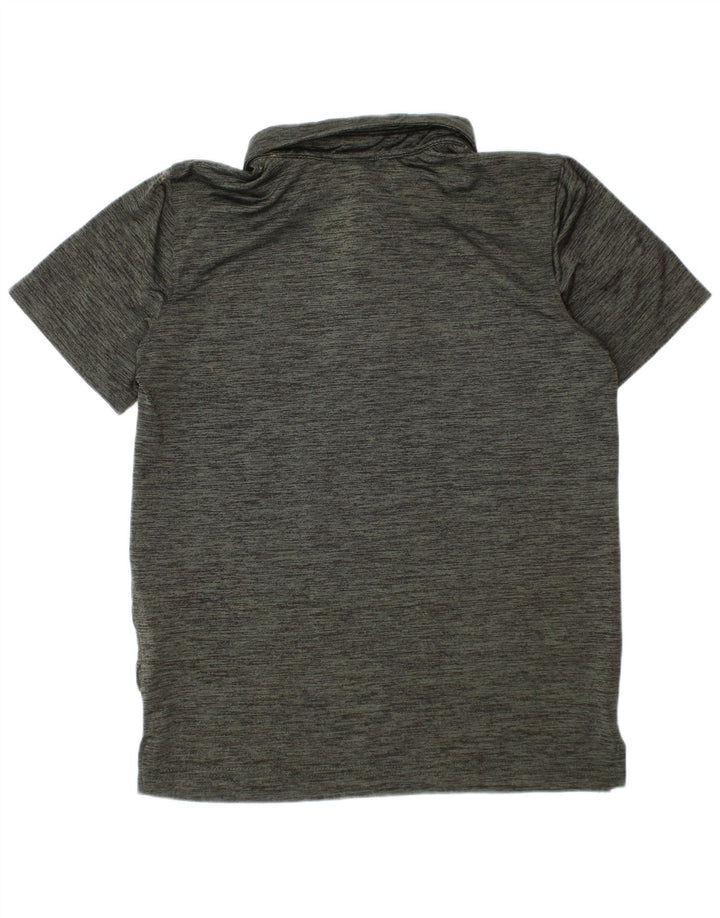 Puma Polo Garçon 7-8 Ans Petit Vert Moucheté Polyester