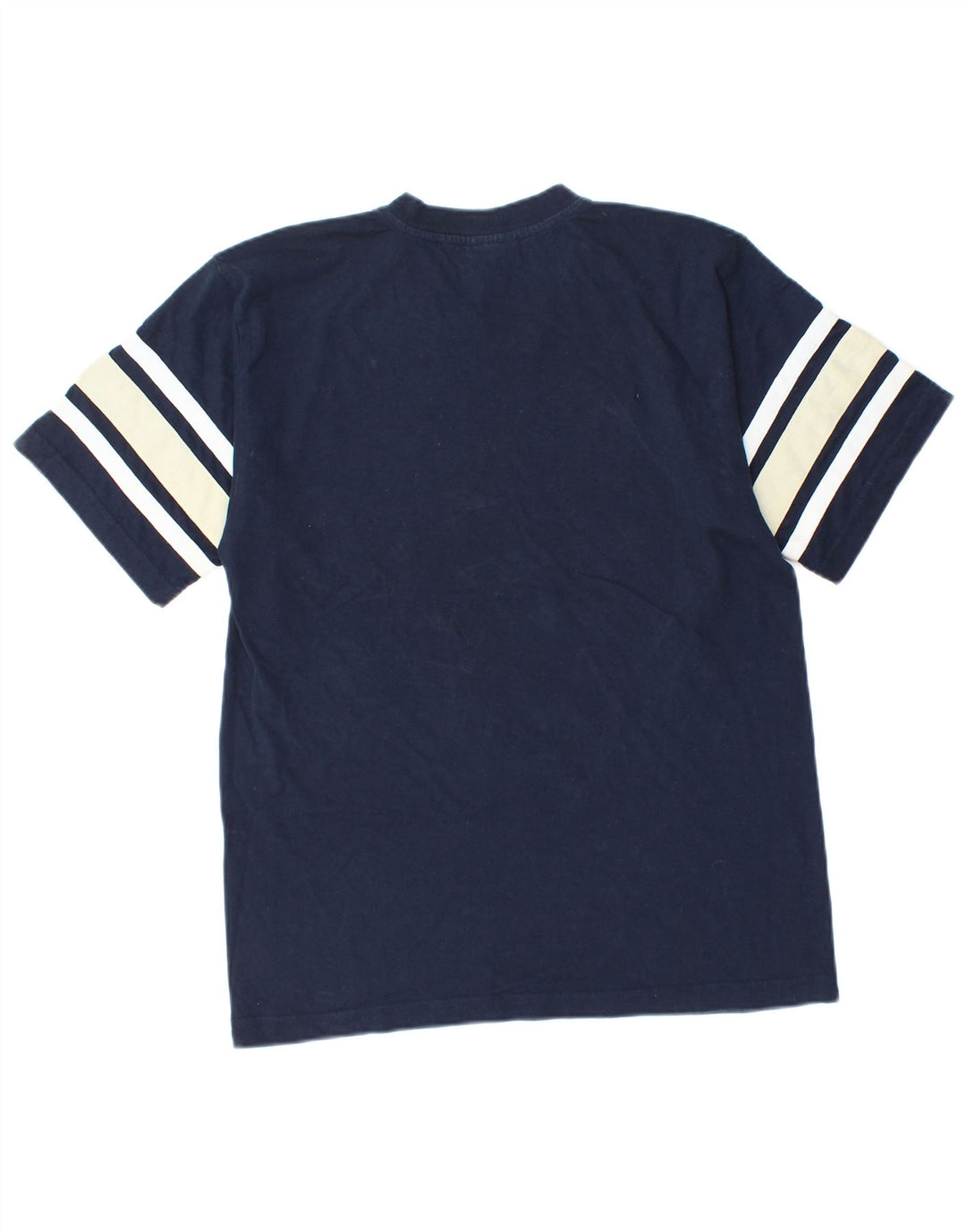 CHAMPION T-Shirt Graphique Homme Petit Bleu Marine Colorblock Coton