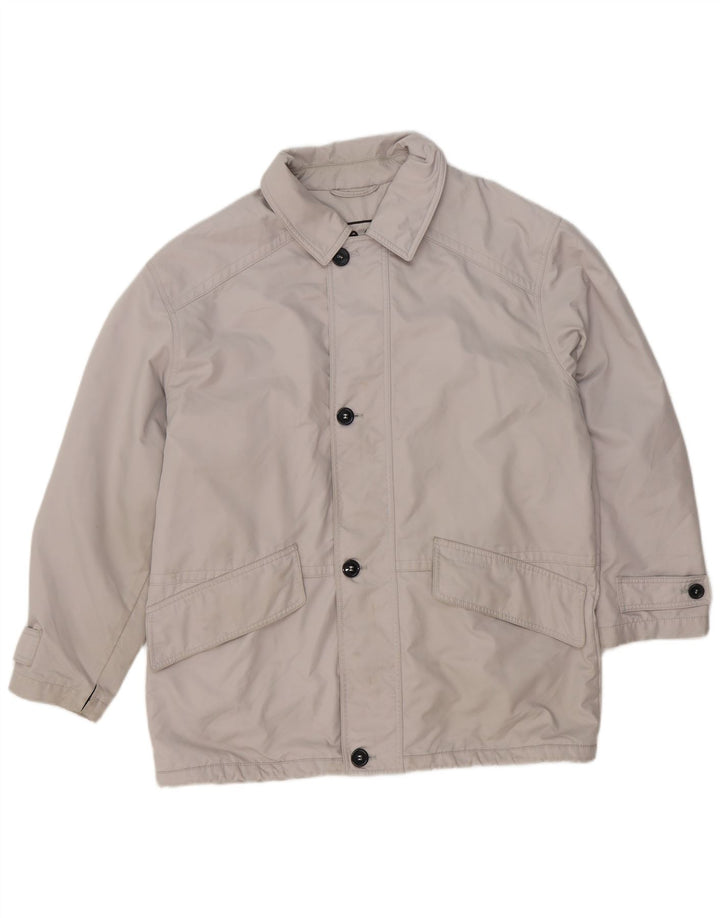 Pierre Cardin Veste Bomber Homme UK 40 Large Gris