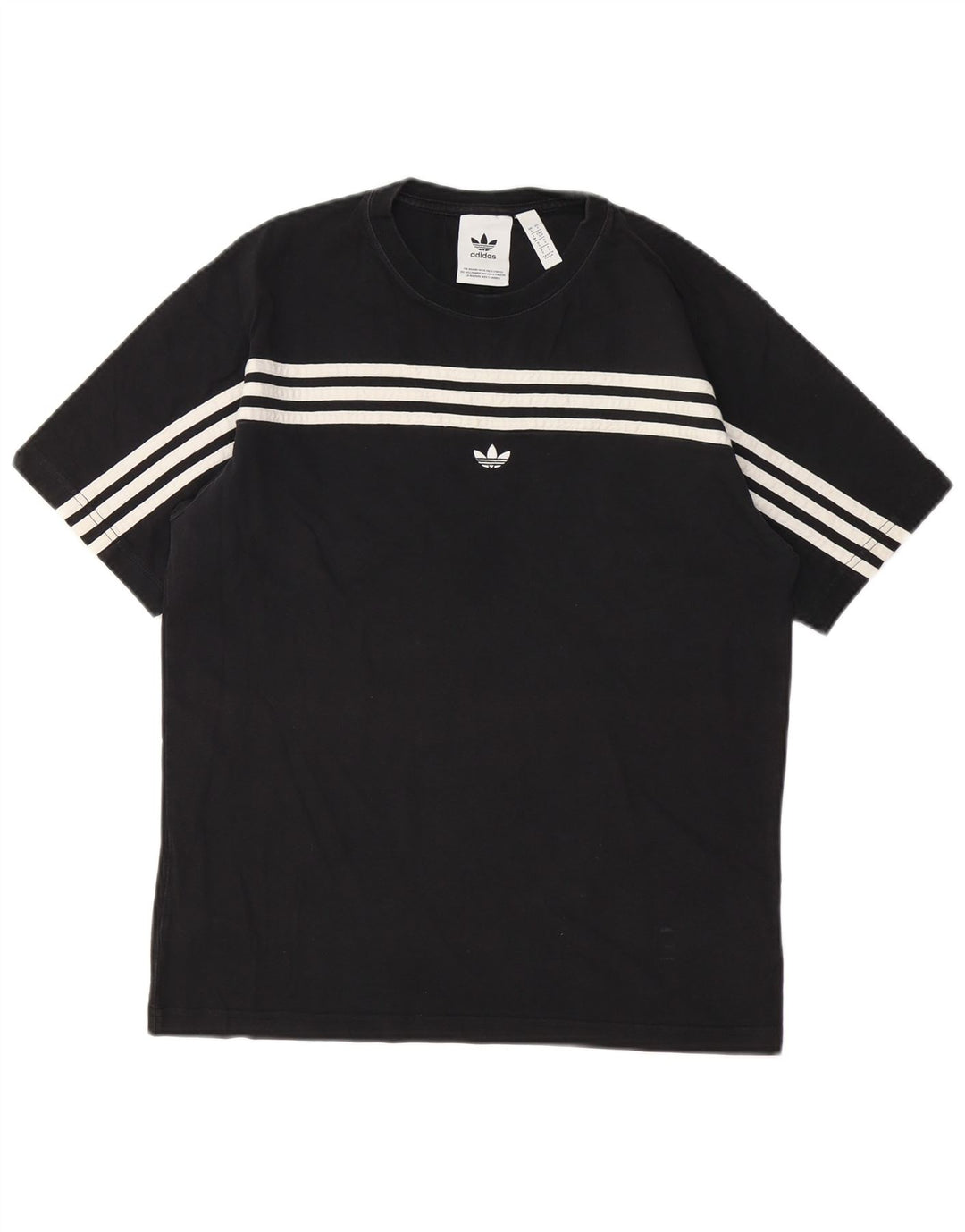 Adidas T-Shirt Homme Haut Petit Coton Noir