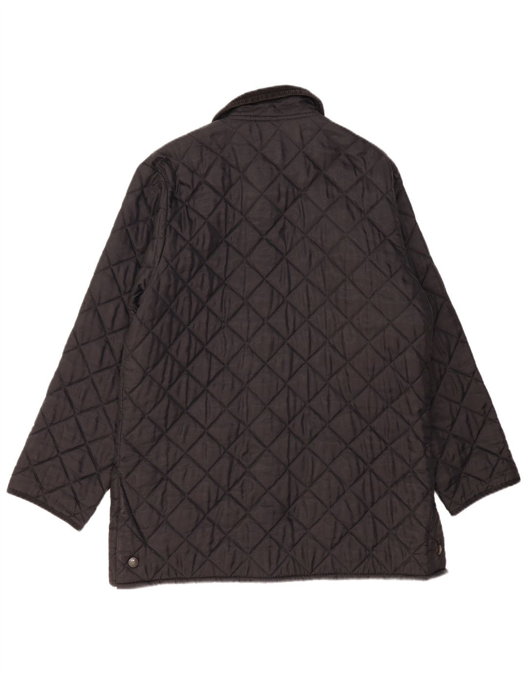 Barbour Mens LIDDESDALE Veste matelassée UK 40 Large Noir Nylon