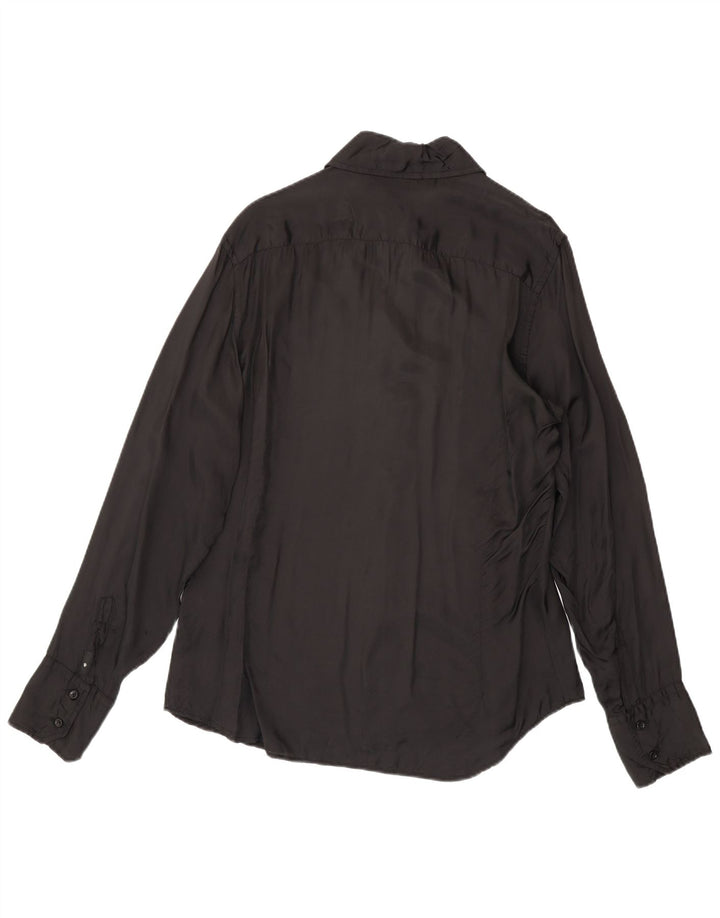 Energie Chemise Homme Large Noir Viscose