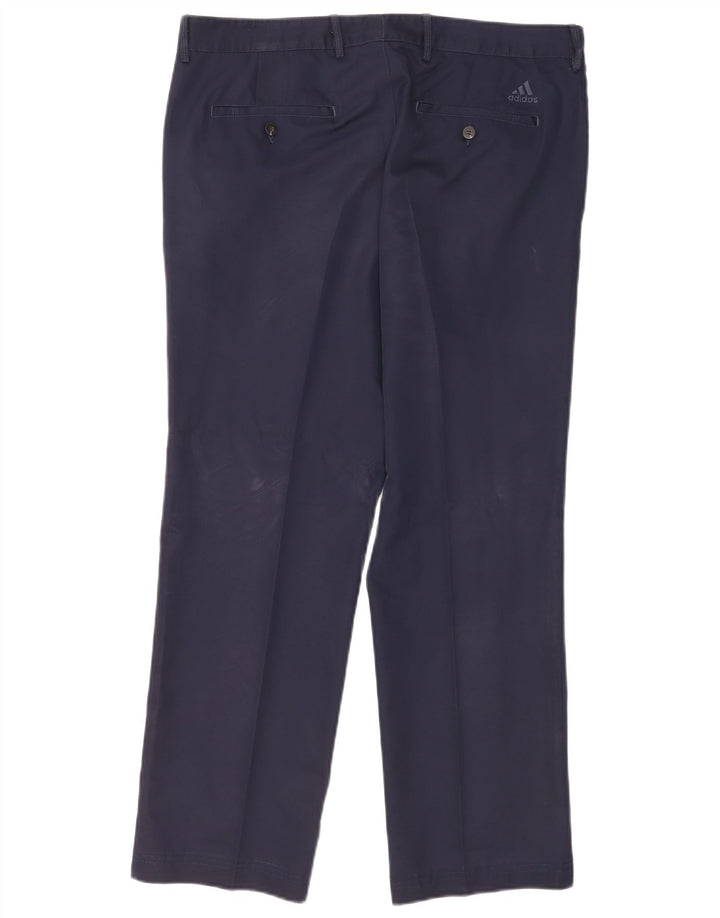 Adidas Pantalon Chino Climalite Homme W36 L29 Bleu Marine Polyester