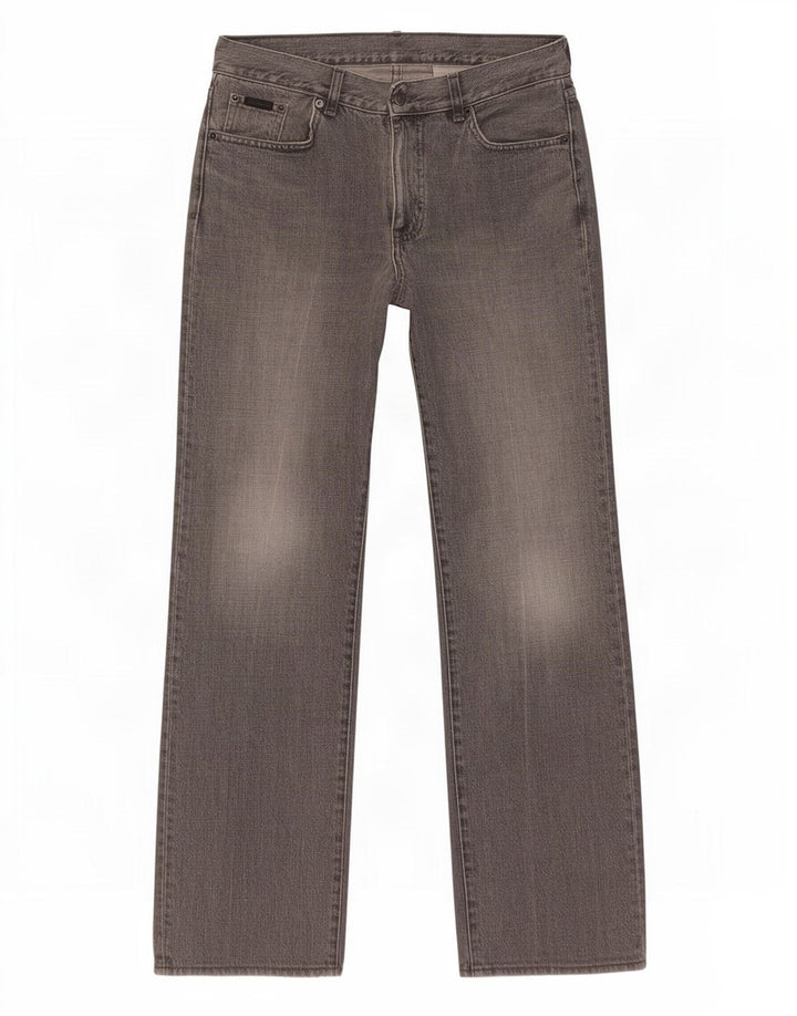 Calvin Klein Jean droit homme W30 L31 gris