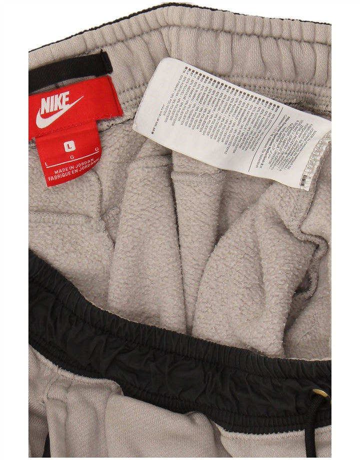 NIKE Pantalon de survêtement pour hommes Joggers Large Gris Coton