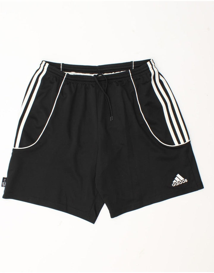 Adidas Short de sport Climalite pour homme, grand, noir, polyester