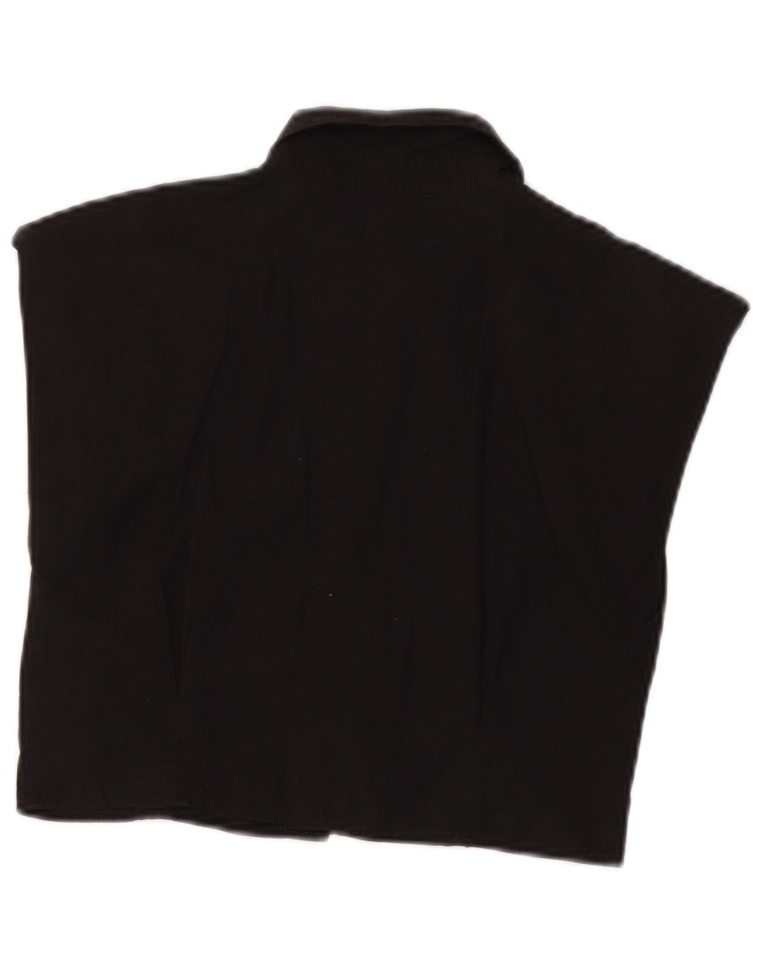 Zara Chemisier sans manches pour femme UK 8 Small Noir